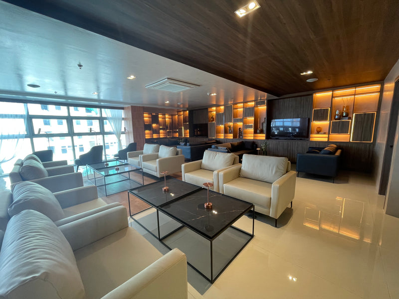Lobby seating area